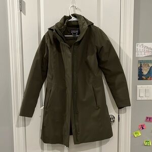 Patagonia Tres 3 in 1 Vosque Parka in Olive Green